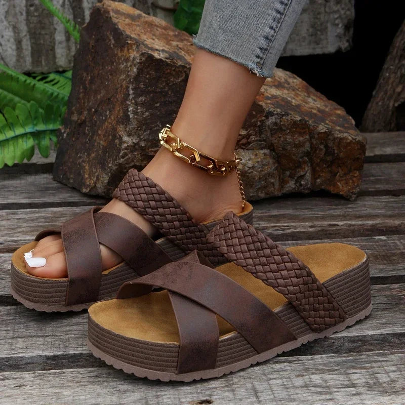 LOOMZ™ DAMES PLATFORM SANDALEN