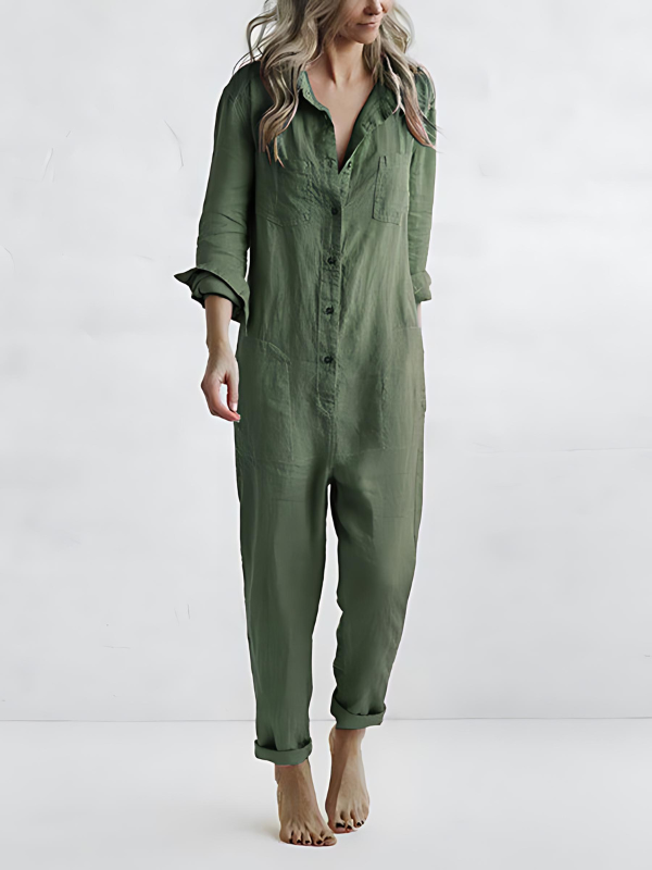 LOOMZ™ Casual linnen jumpsuit